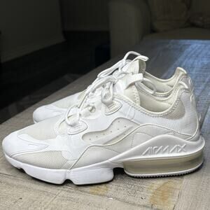 Nike Air Max Infinity 2 White Photon Dust Athletic Running Shoes Women Size 9.5